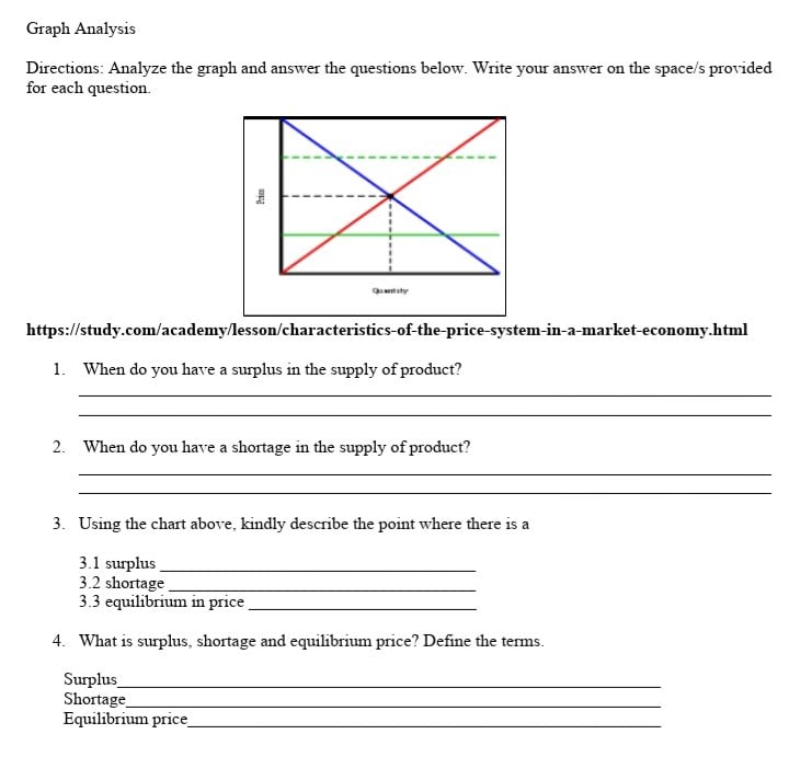 please help me answer them. thank you so much Graph Analysis Directions: