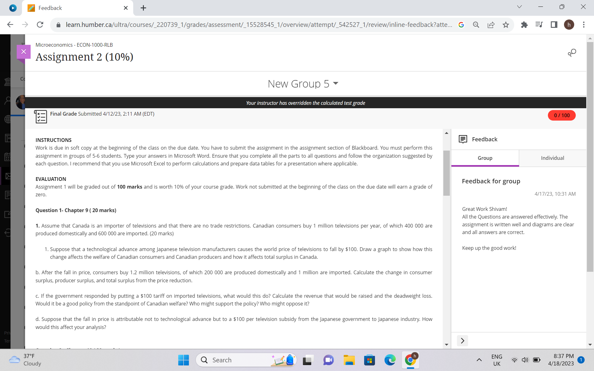 need help with a micro question please - THIS QUESTION ISN'T MISSING