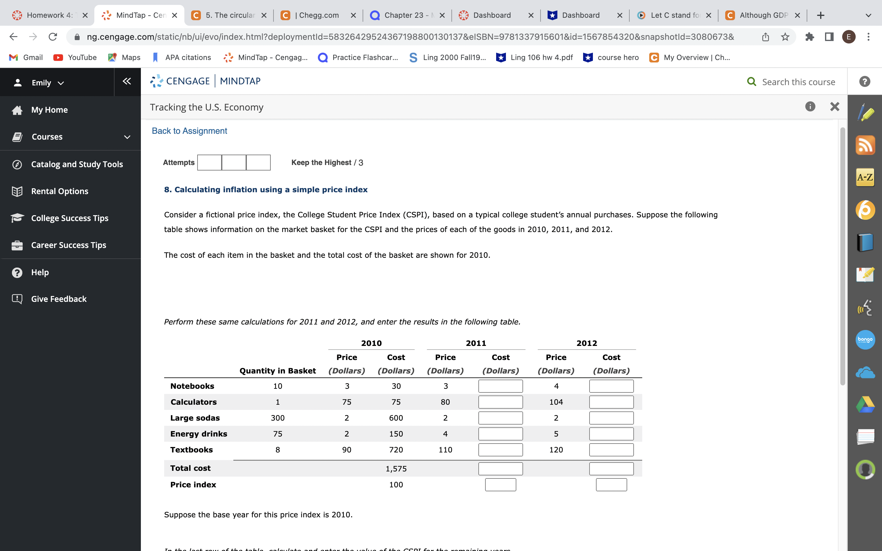 C | Chegg.com Chapter 23 - Measuring a Natic X Dashboard X
