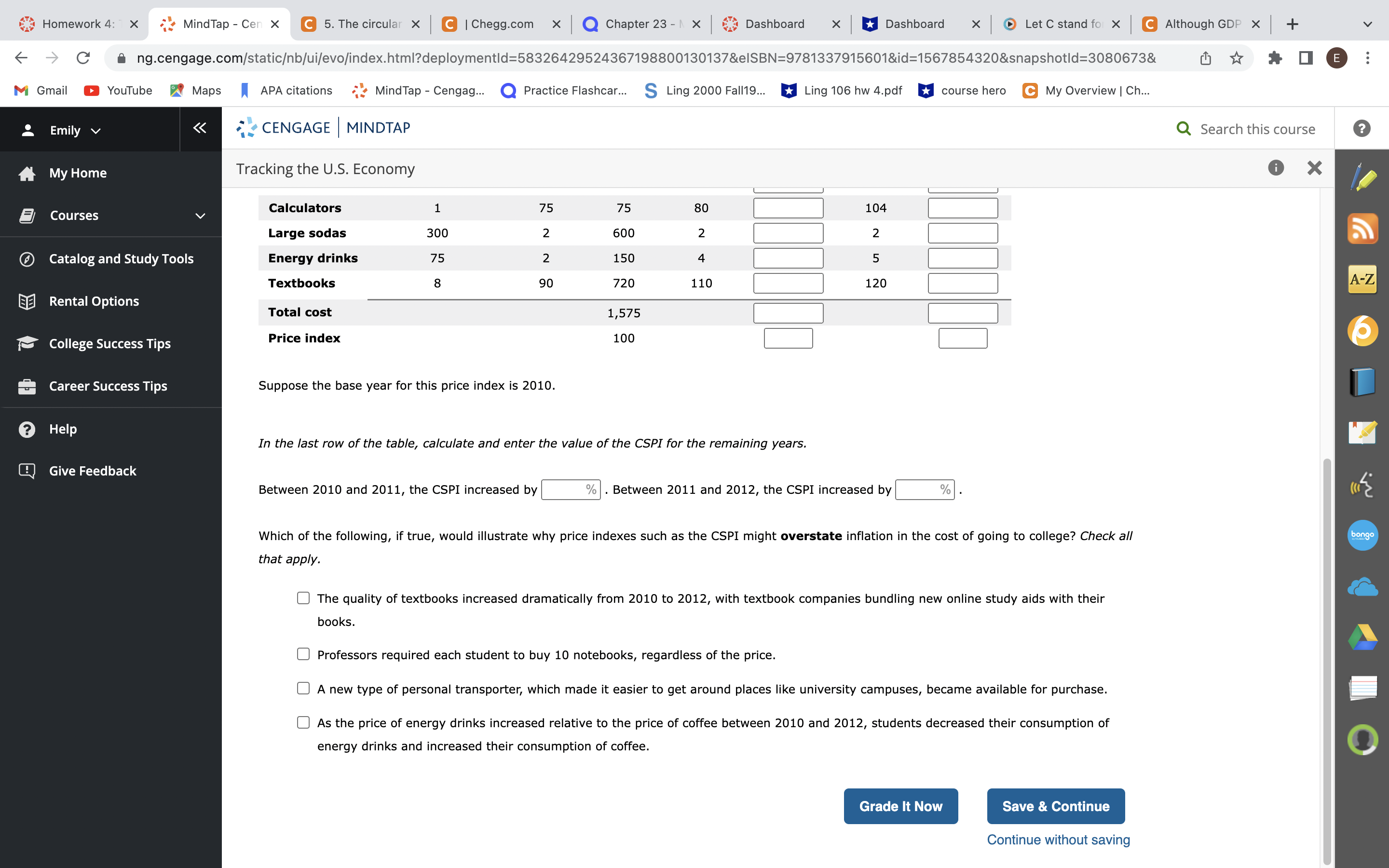 + C ng.cengage.com/staticb/ui/evo/index.html? deploymentld=58326429524367198800130137&elSBN=9781337915601&id=1567854320&snapshotld=3080673& M Gmail YouTube Maps APA citations MindTap -