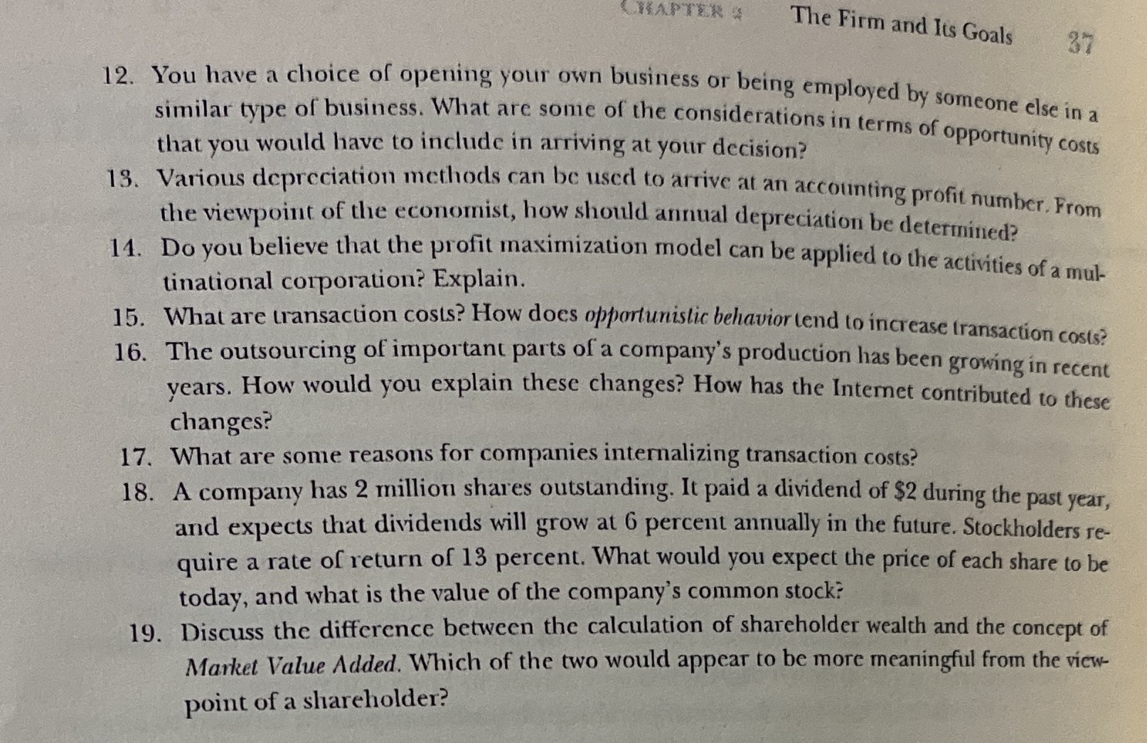 Please answer 15 and 18 only and explain show the steps please