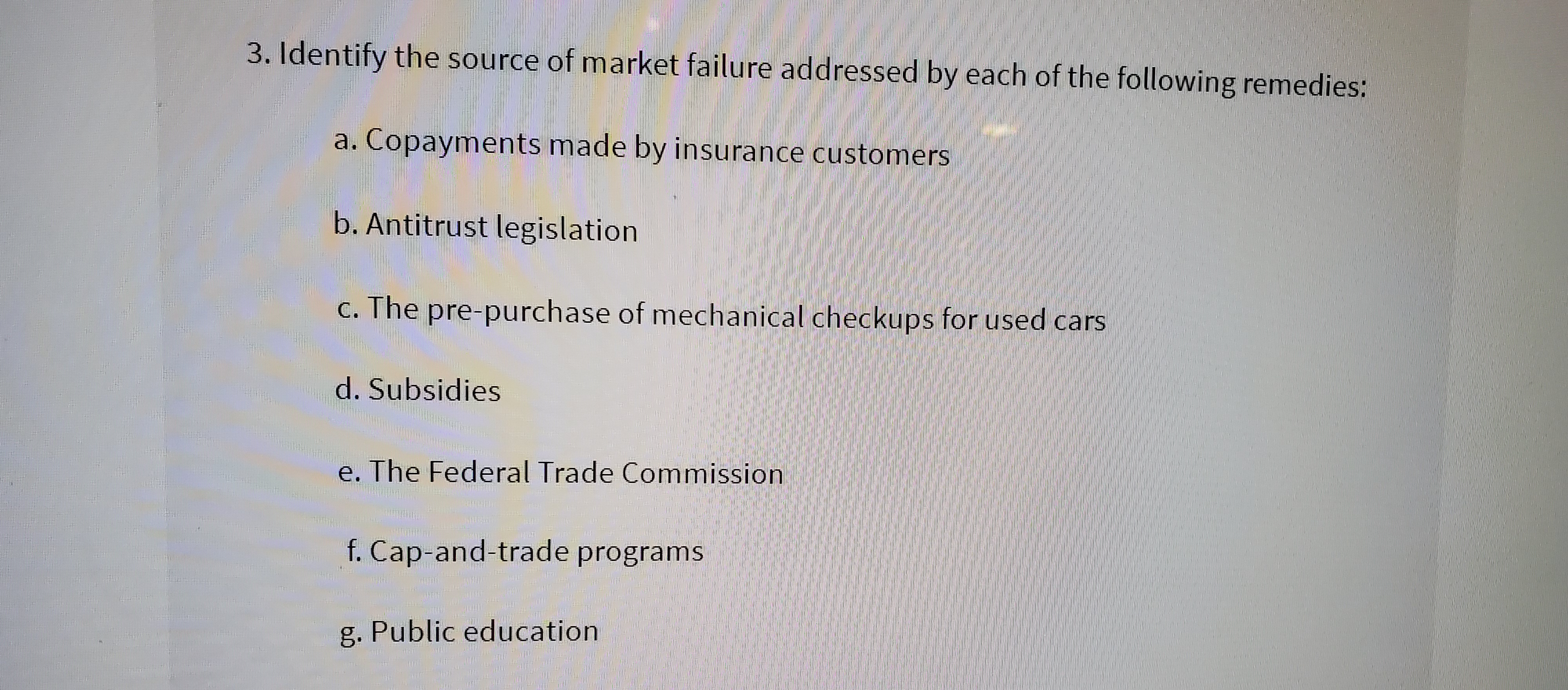 to sacrifice some efficiency to gain more equity? Why or why not?2.