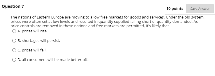 wage is the equilibrium wage. O B. the minimum wage is above