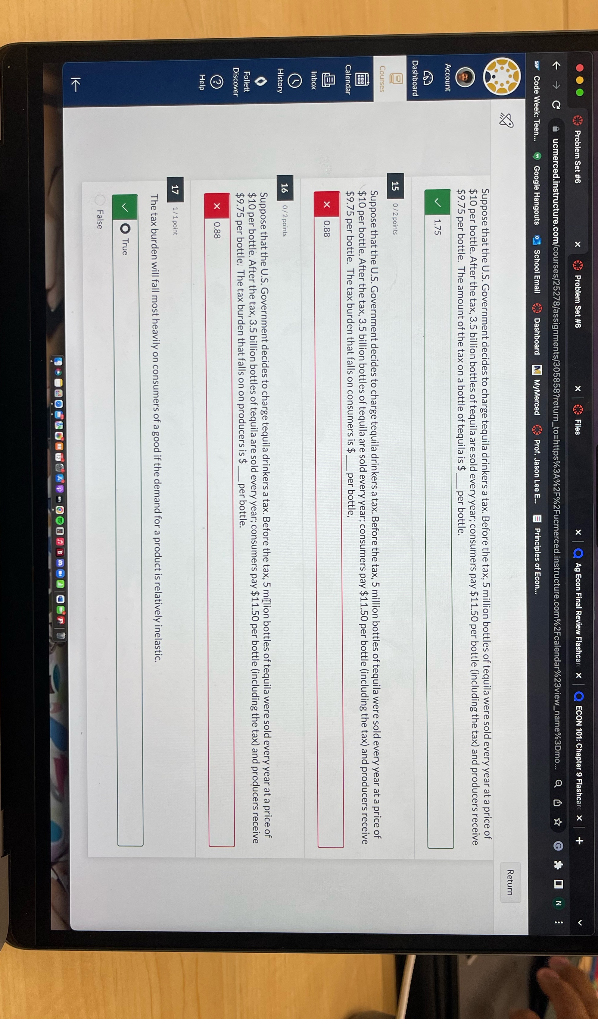 15 and 16 please Problem Set #6 Problem Set #6 X Files
