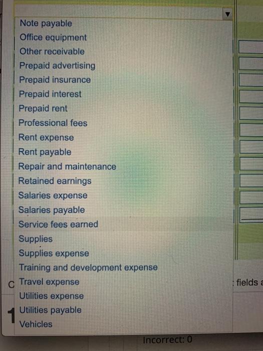 Income Statement For the one month anded December 31, 2008 Requirements Revenue