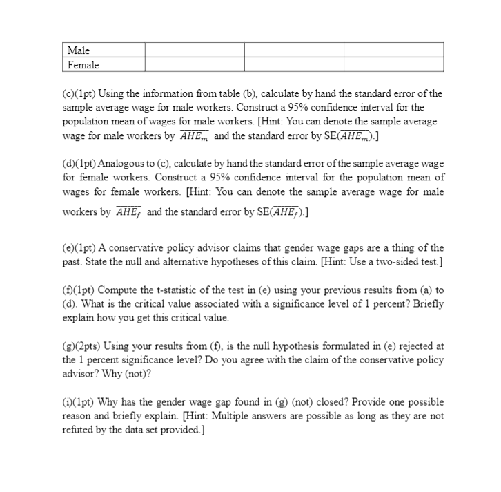 1 (Note: round your answers to 3 decimals) This question studies the