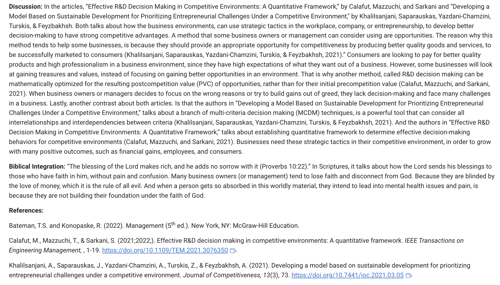 Competitive Environment is the surrounding of rivalry among existing competitors and the