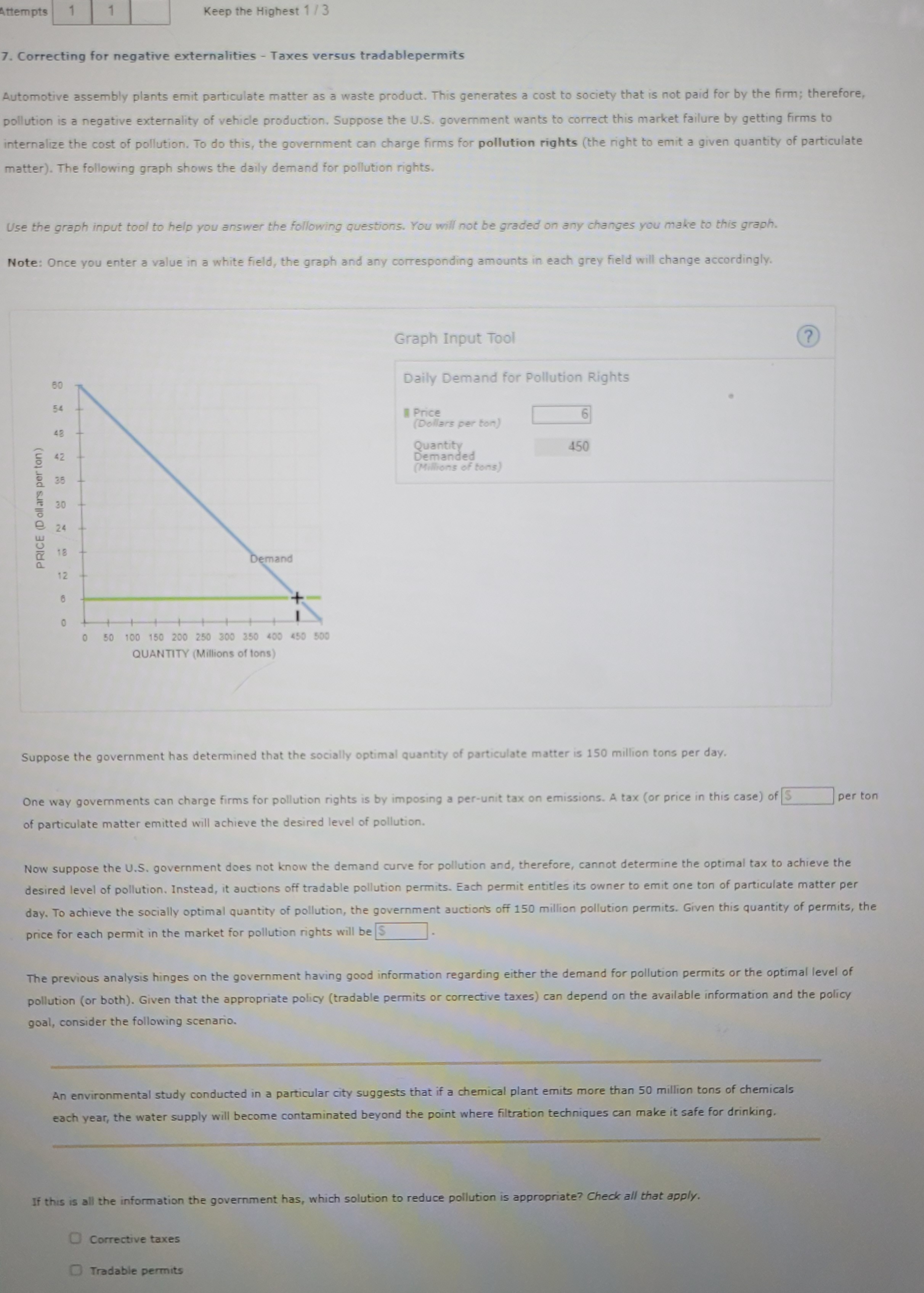 Attempts Keep the Highest 1 / 3 7. Correcting for negative