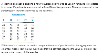 of the contrasts of Exercise 24, parts (8). (e). and (f).Consider the