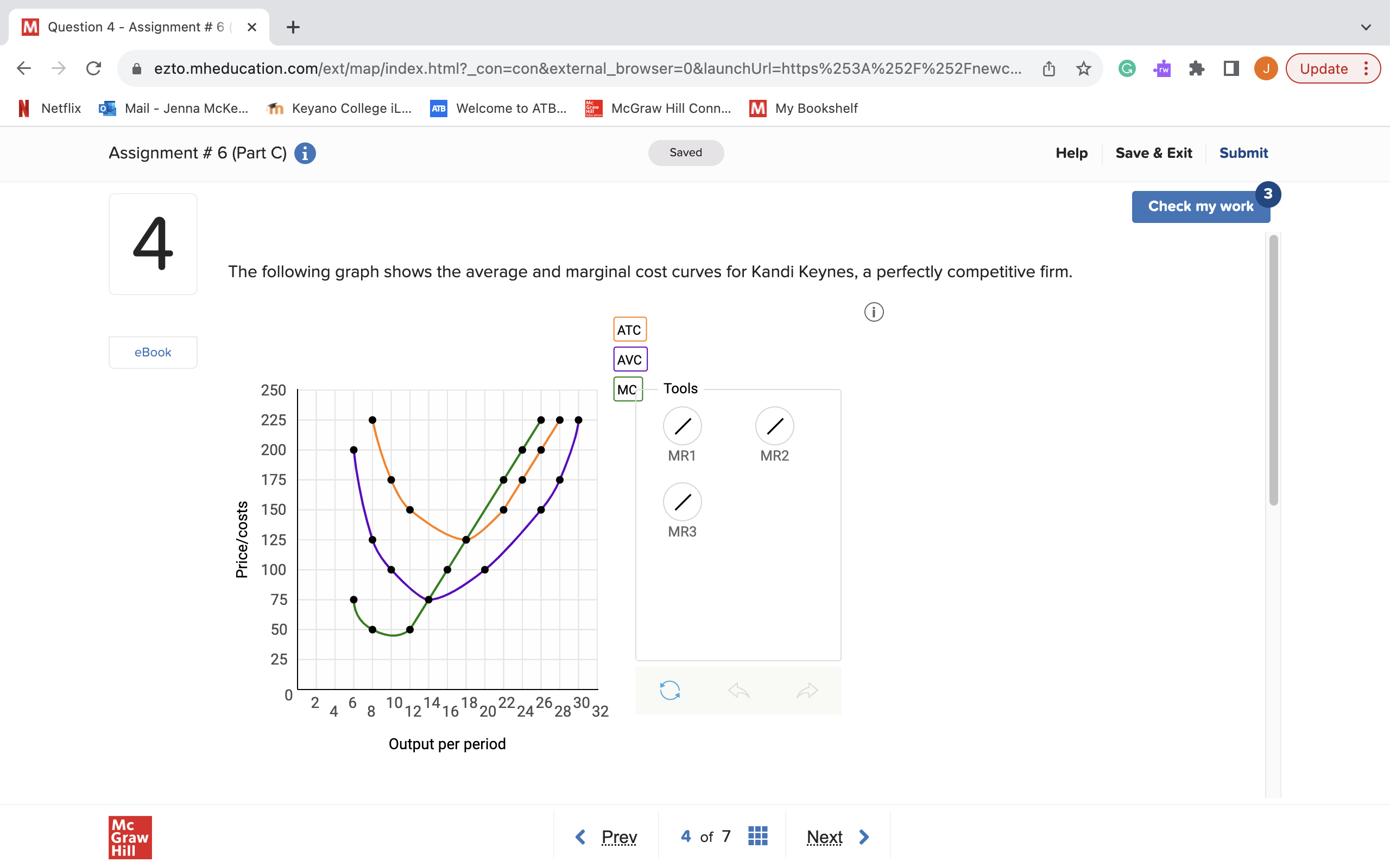  M Question 4 - Assignment # 6 ( X + C