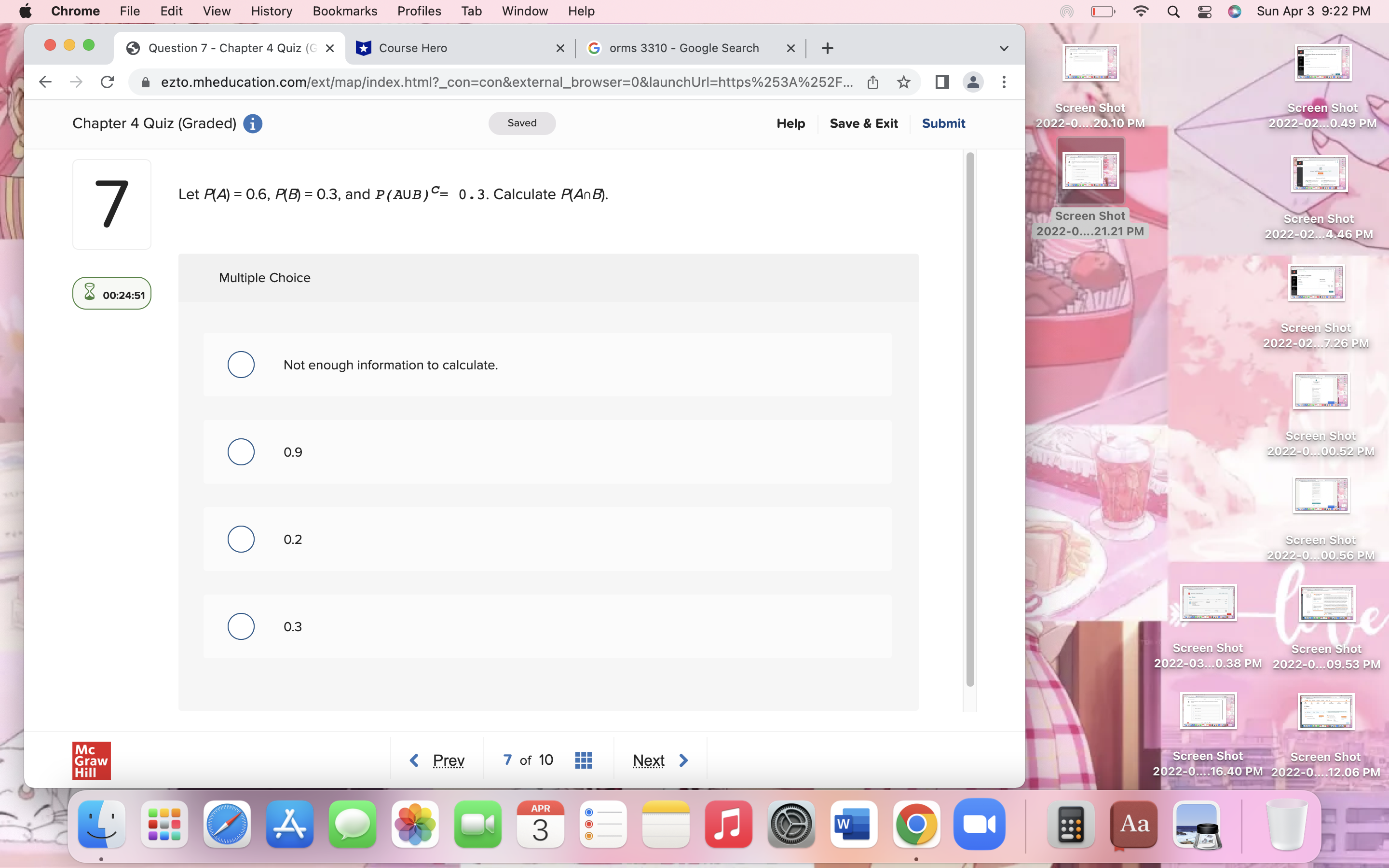 Chrome File Edit View History Bookmarks Profiles Window Help 1 2