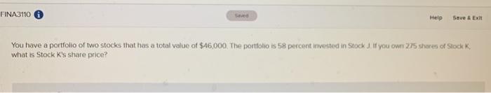 the following returns given the various states of economy. State of Probability