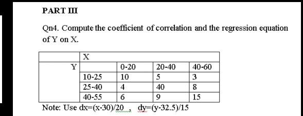 Show work, i will upvote PART III On4. Compute the coefficient of