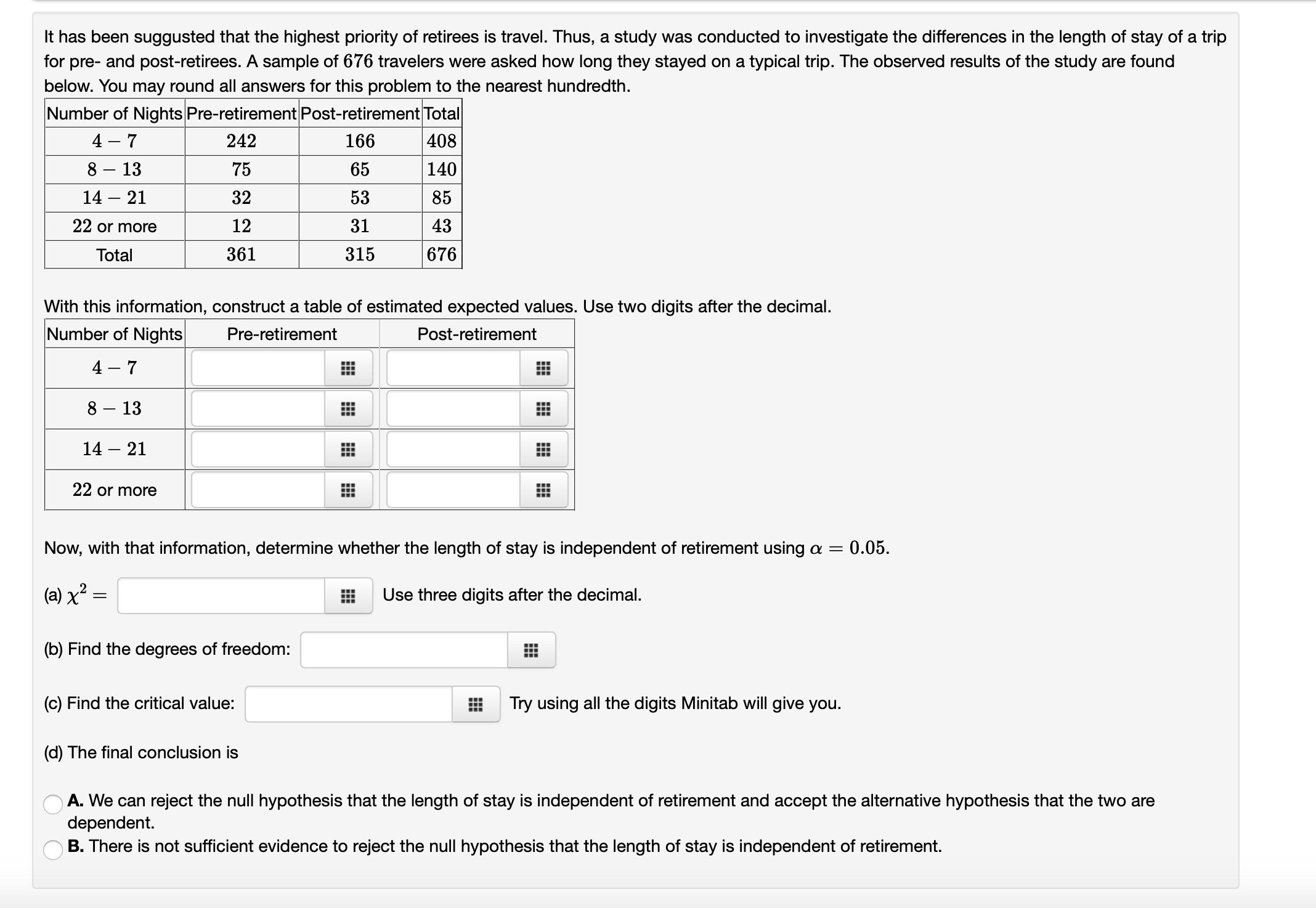 I need help with this stats questions: It has been suggusted that