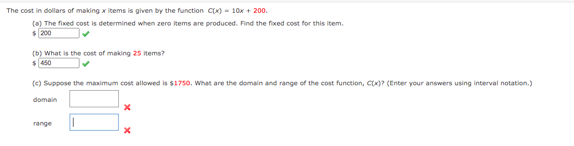 8 10 2 -6 8 10Write the domain and range of the
