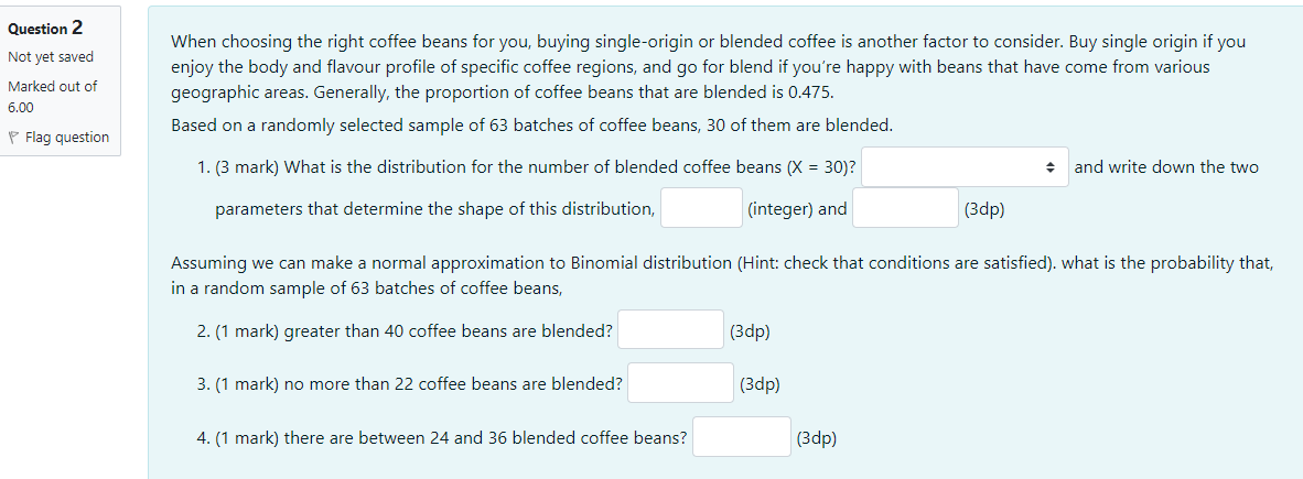 Can someone please help with this business statistics question asap?? esl' 2