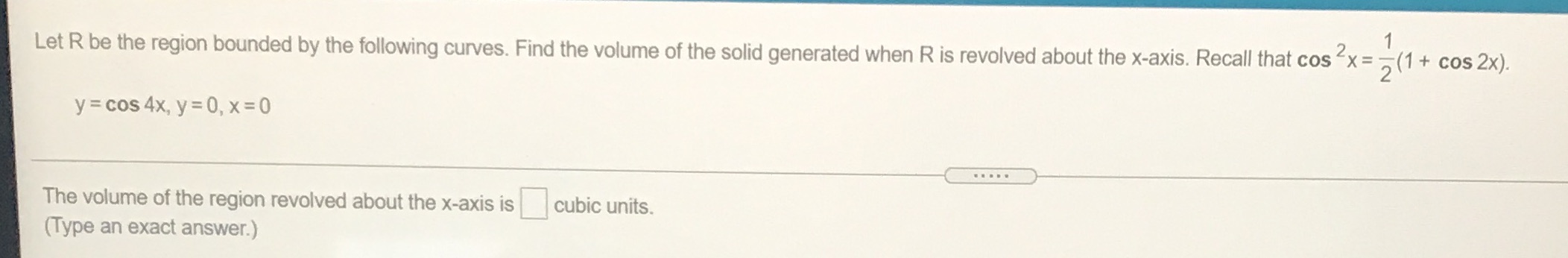 Can someone please explain it to me ASAP?!!! This is Volume by