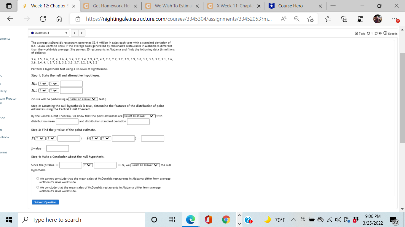  Week 12: Chapter S X C Get Homework Hel X C