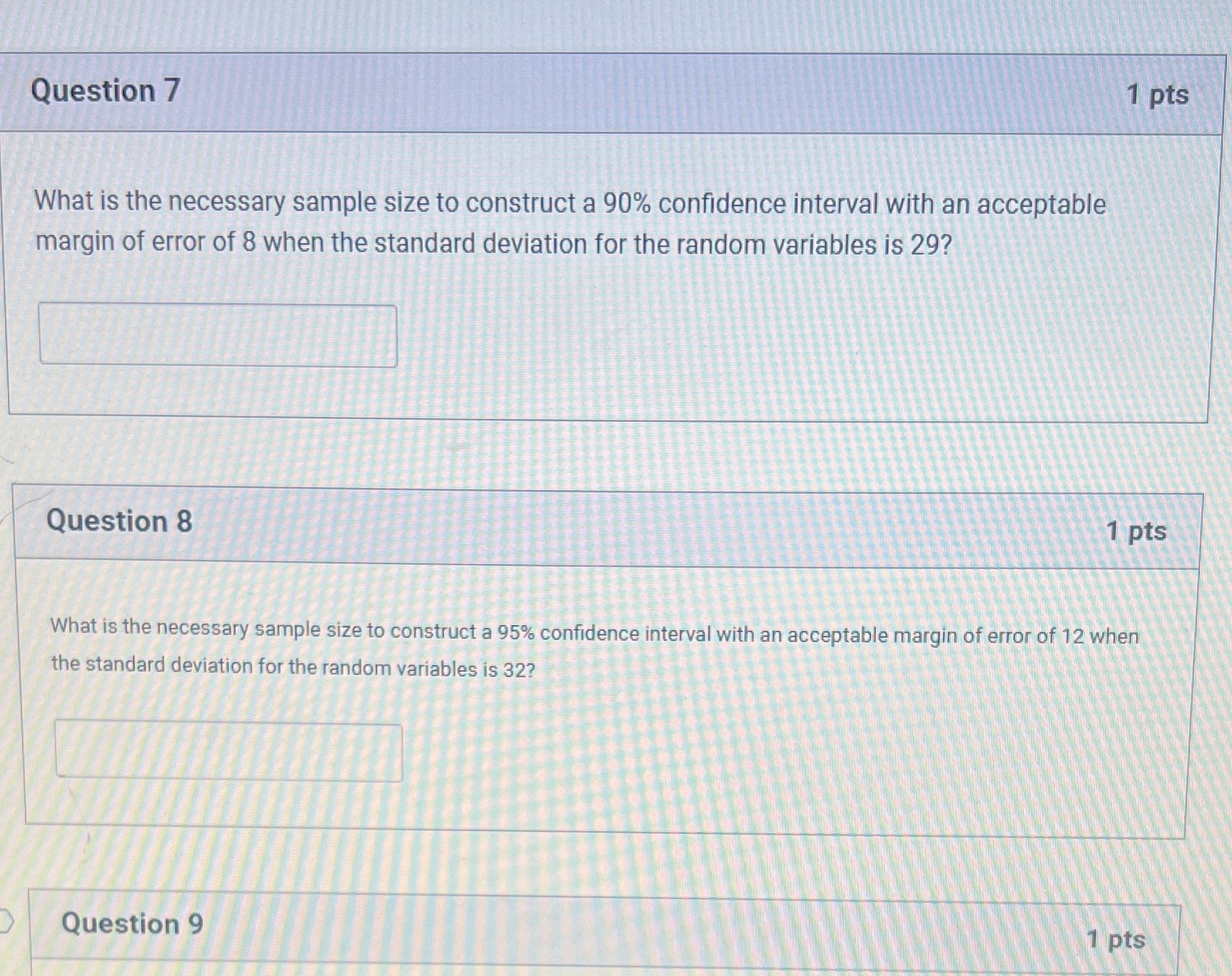 Both, and show work please :) Question 7 1 pts What is