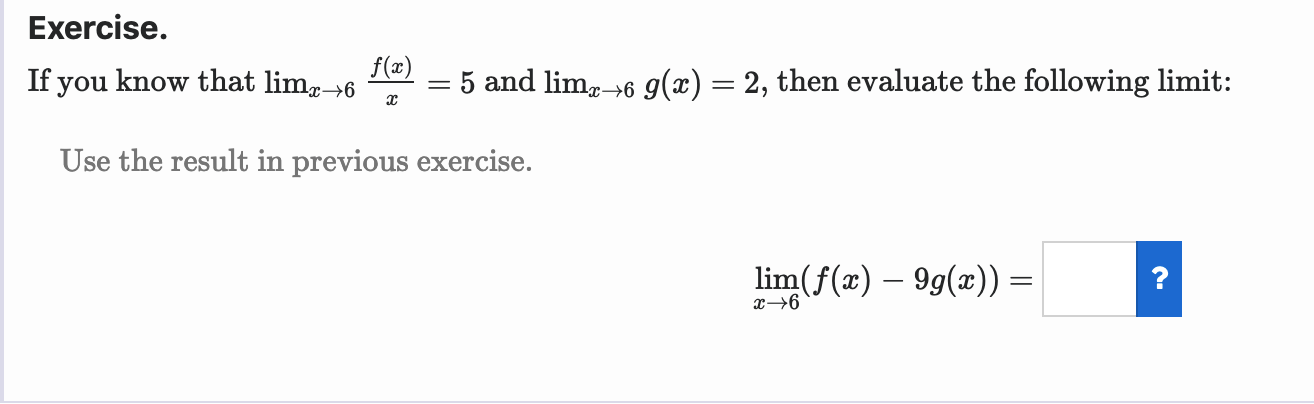 2, then evaluate the following limit: Multiply numerator and denominator by m.