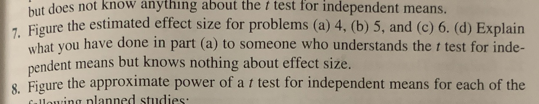 Please explain how you got #7's answer thank you but does not