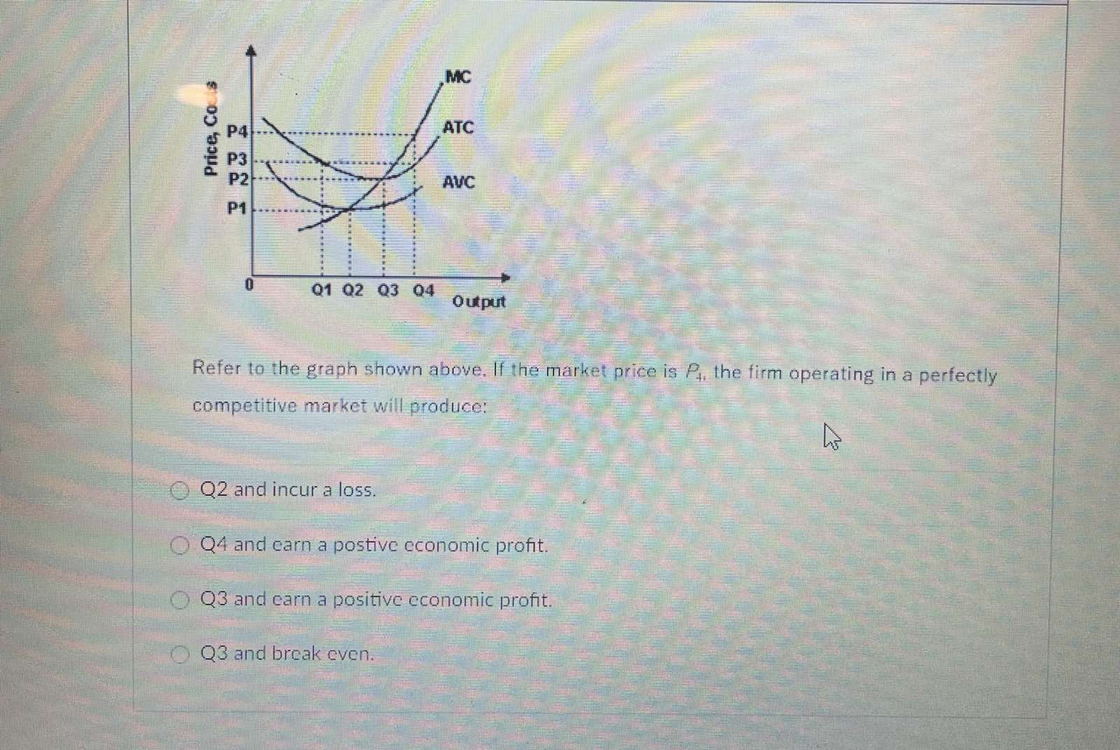 of $20 per bottle for their product in the short run and