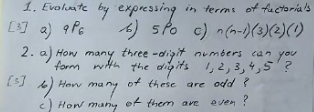 Please help me with problem 1. Thank you. 1. Evaluate by expressing