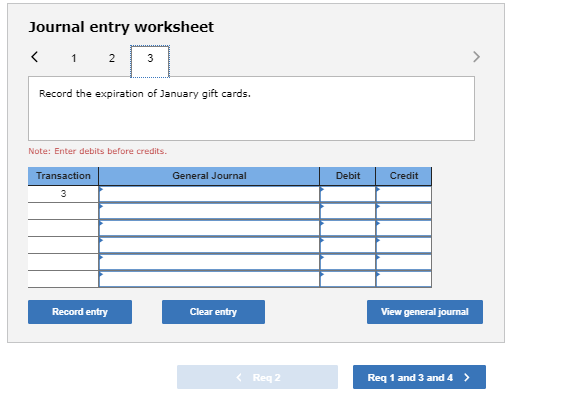 in January 2021 and sold $12.900 of gift cards in January. $19.950