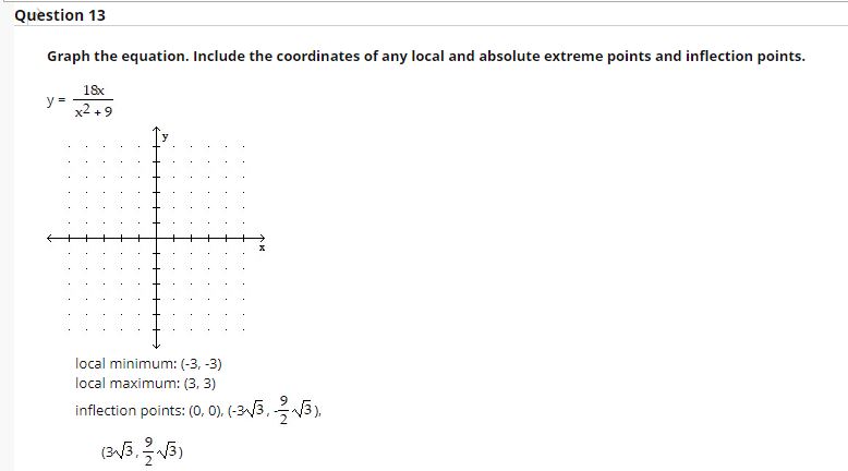 and [21 4]: decreasing on (D. 2]; absolute maximum at [4. 6}: