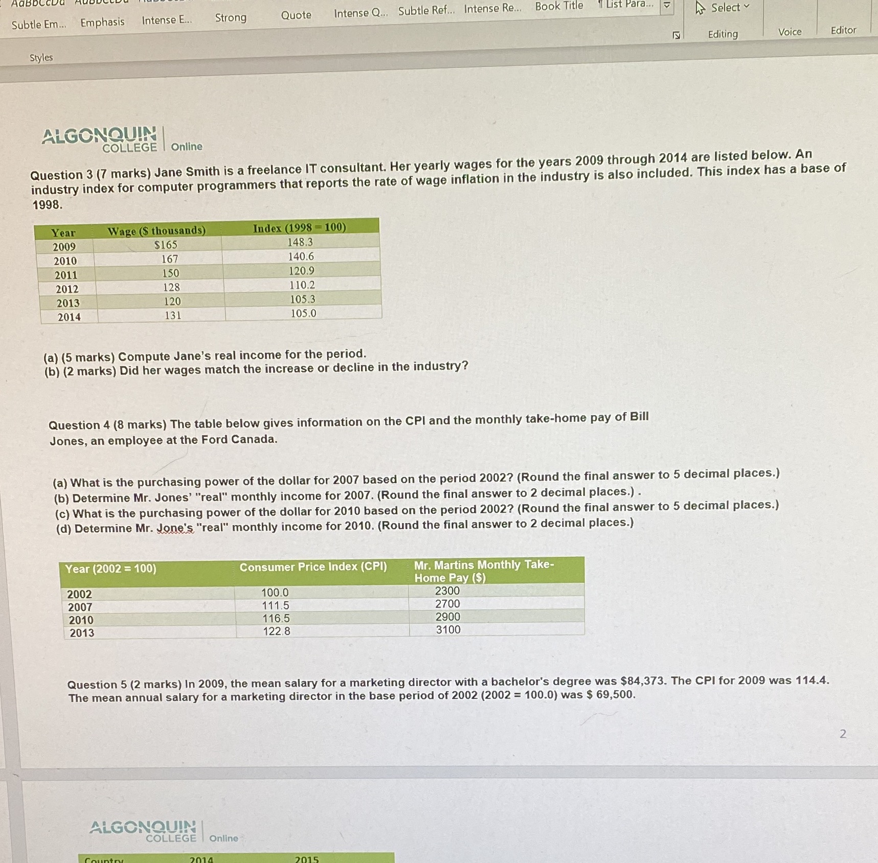 Subtle Em... Emphasis Intense E... Strong Quote Intense Q... Subtle Ref...