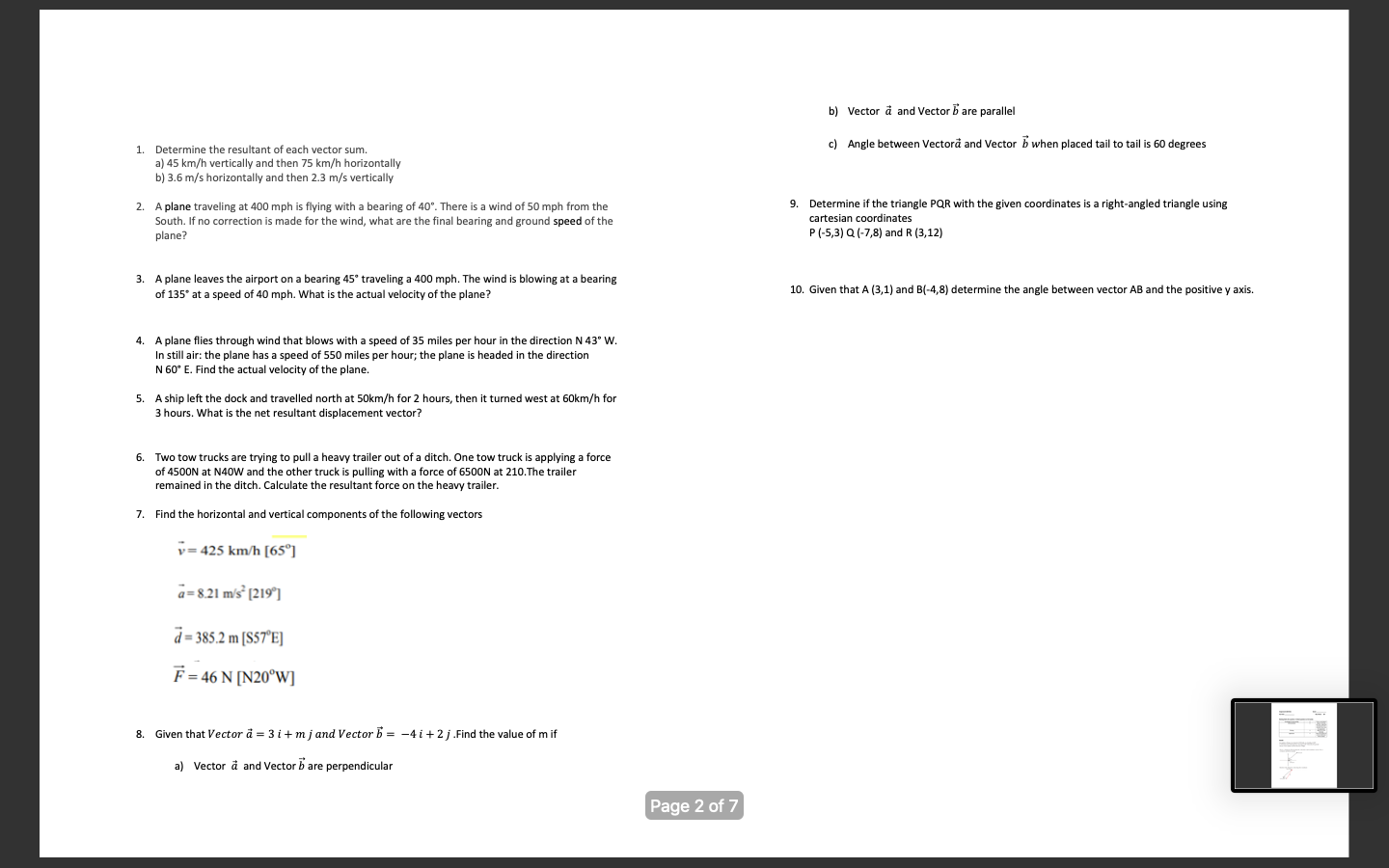 question 1-7) (Each question is of 10 marks) Knowledge & Understanding Draw