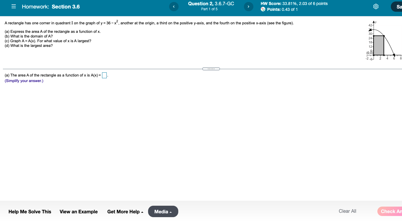 Fall 2021 Michael Napoli & Question 7, 4.3.89 ) HW Score: 58.33%.