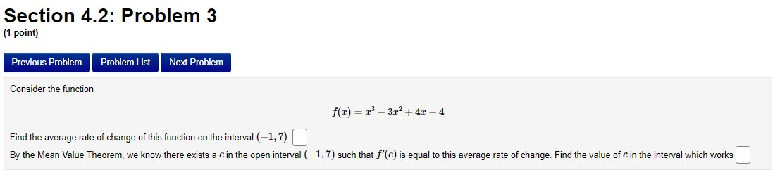 function f(x) = (x -2)(x -5)3+10 on each of the indicated intervals.