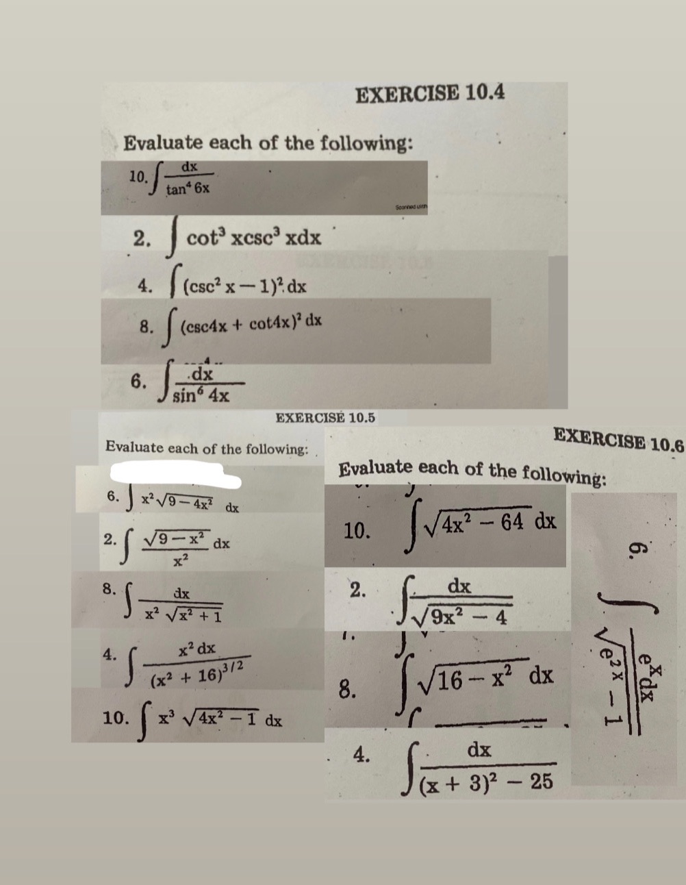 This is Differential and integral calculus. I need help with complete solution.