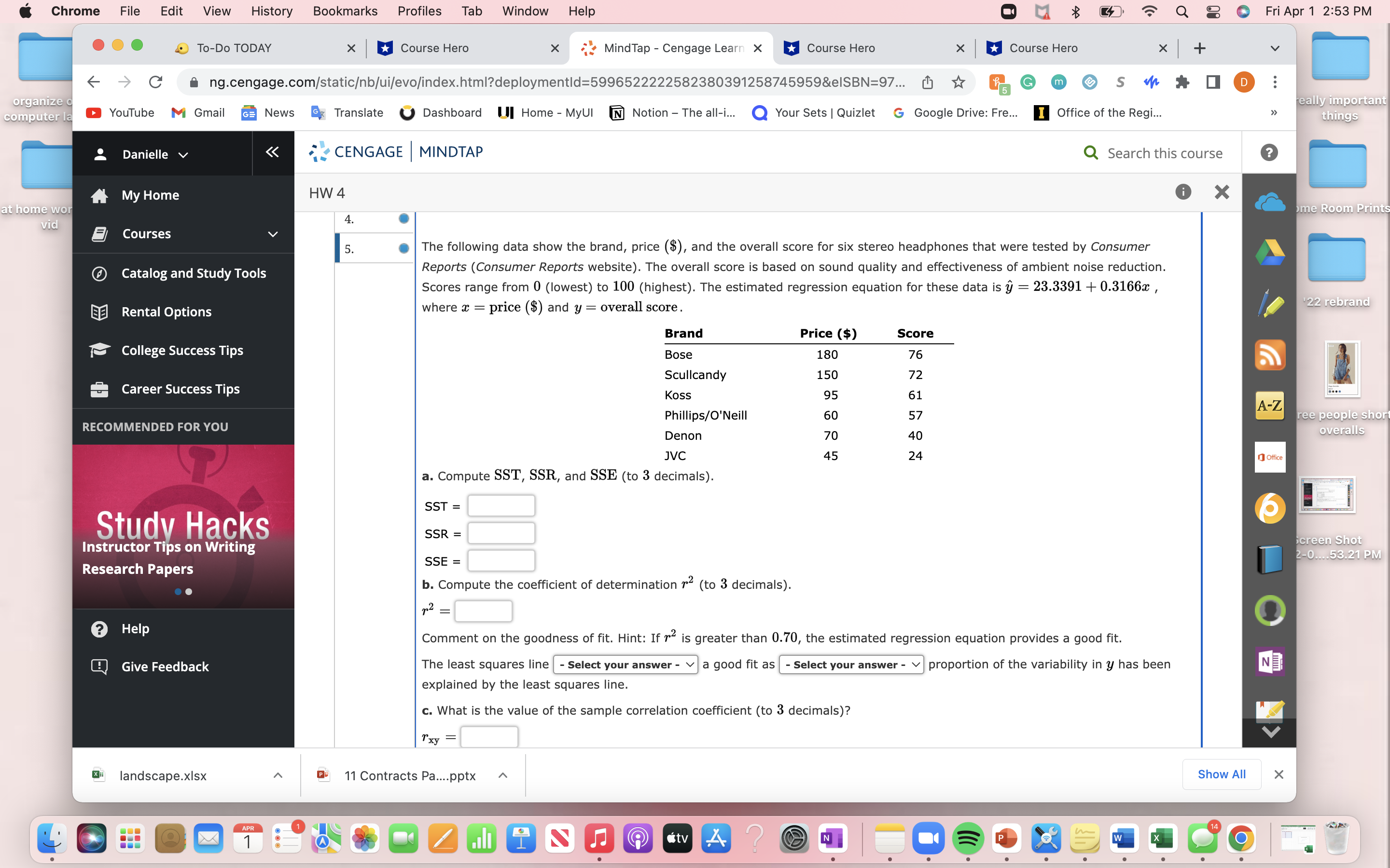M $ 2 Q 9 0 Fri Apr 1 2:53 PM TO-DO