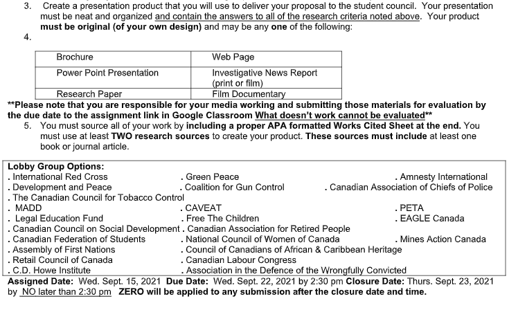 lobby group represents or is a special interest group seeking to make