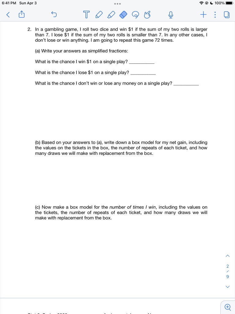 6:41 PM SunApr 3 \"'3' E\" L1GD%@ V Stat 2, Spring