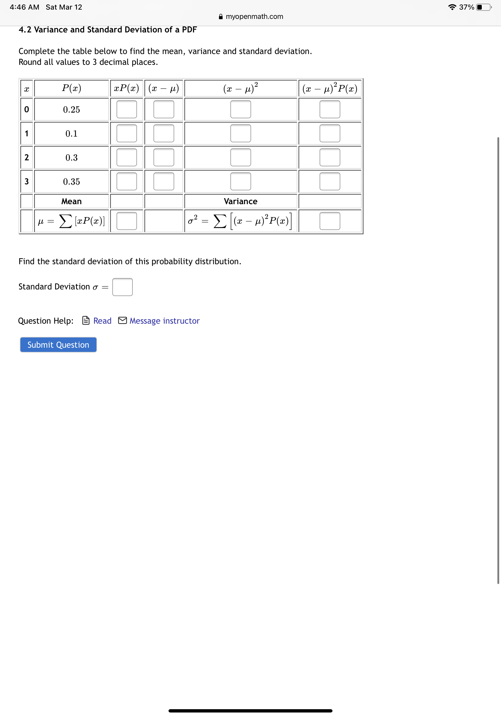 a local theater. Complete the table to calculate the expected price of