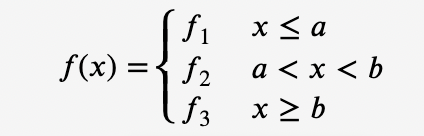 Express the function()=3|4||+2| in piecewise form without using absolute values; aka, find