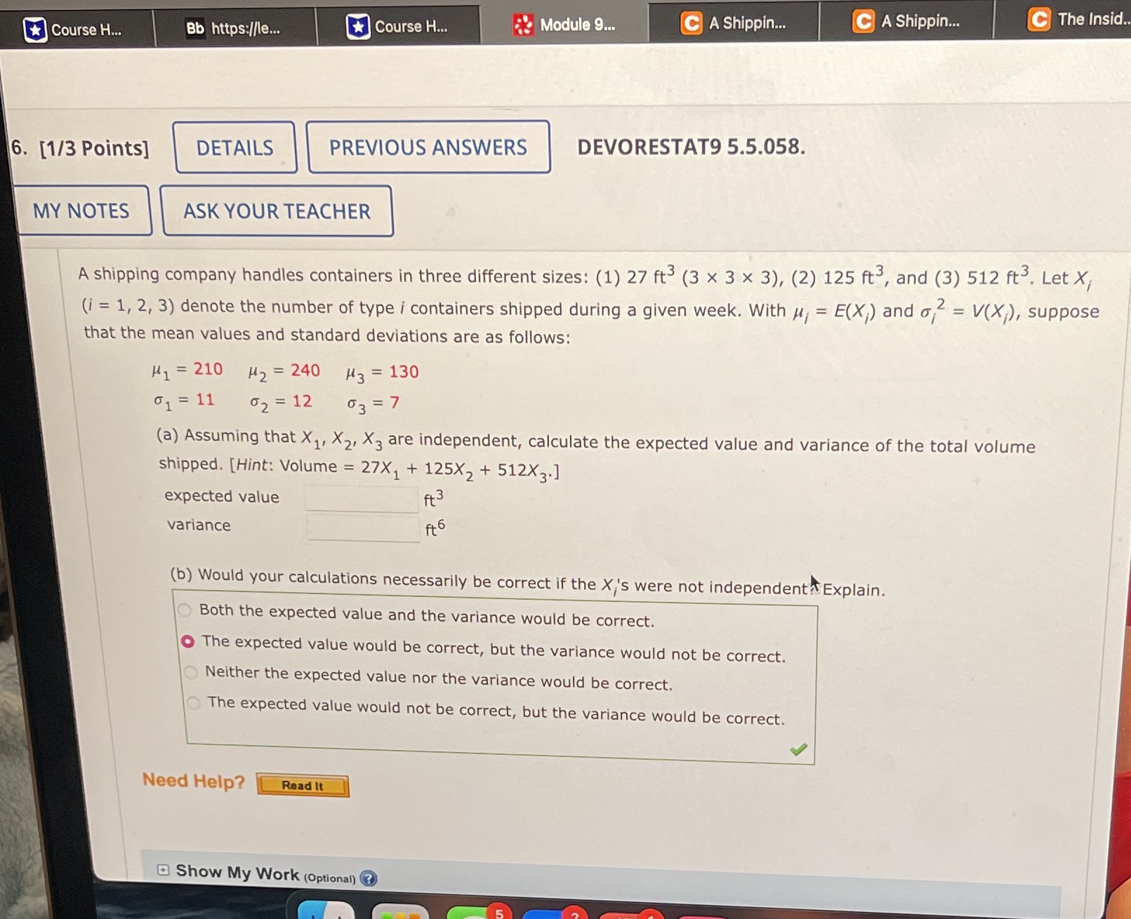  C The Insid. Course H. Course H. Module 9.. C A