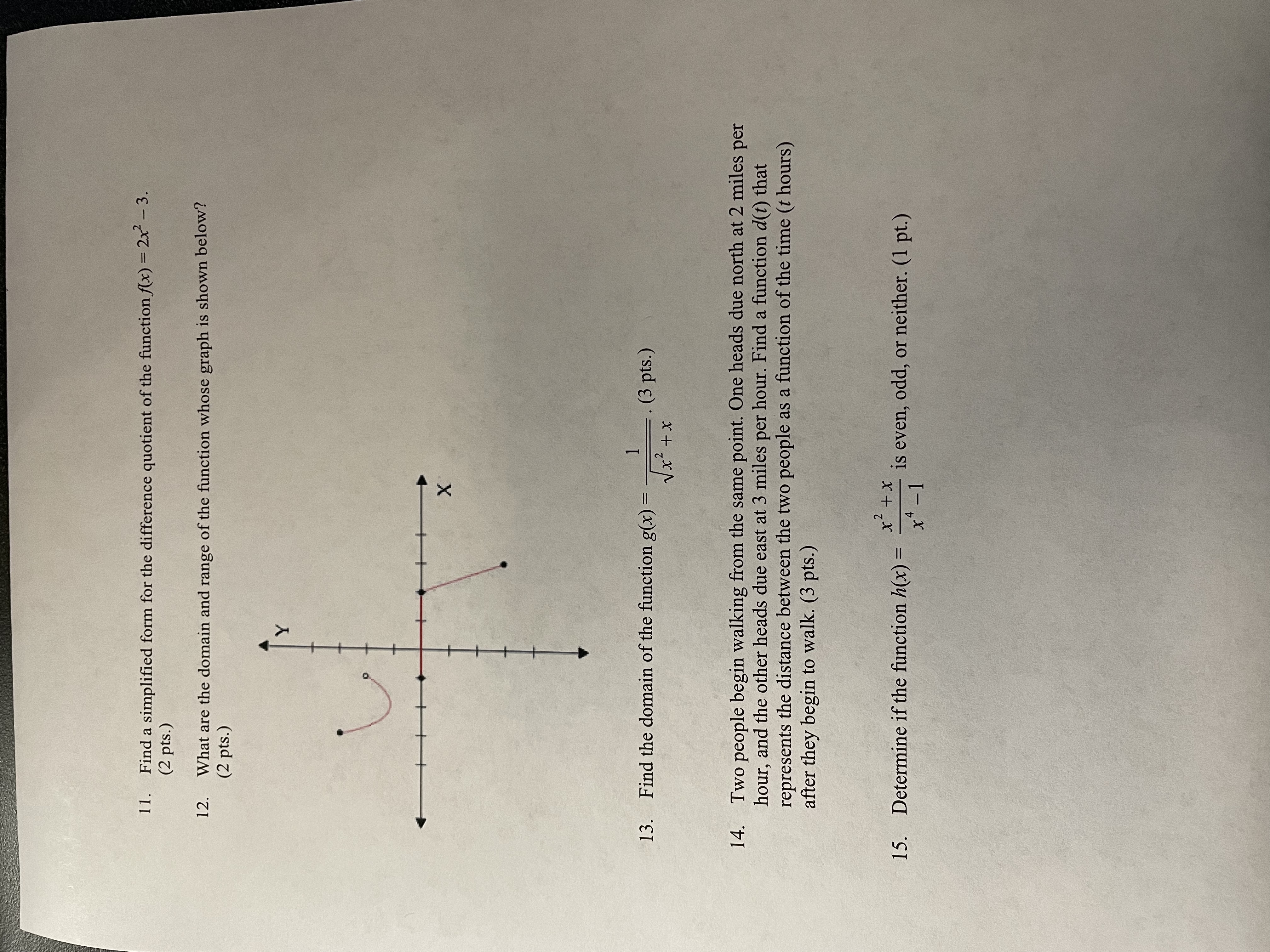 Given the points -2 and 3 on the coordinate line: a. Find