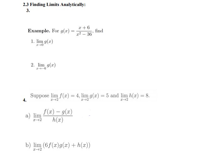 (if they exist) 2. Example. Consider the graph of -2(x - 2)