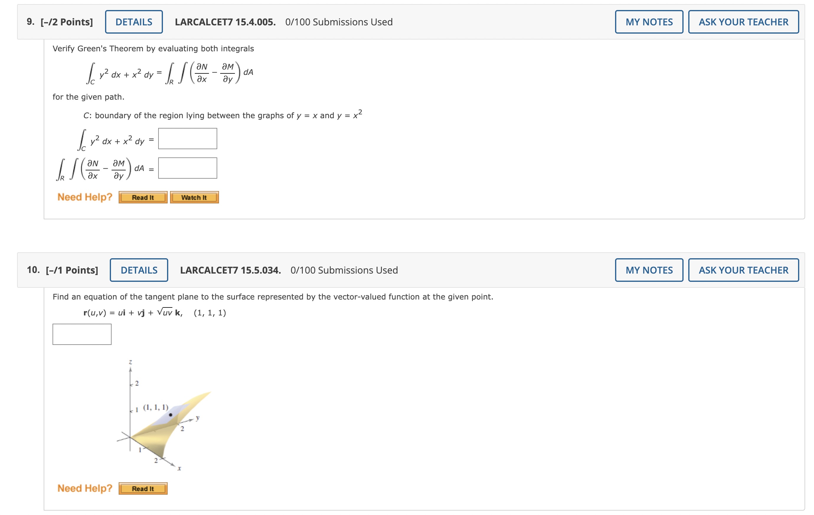 Please answer these two questions and SHOW ALL YOUR WORK! Thank you,