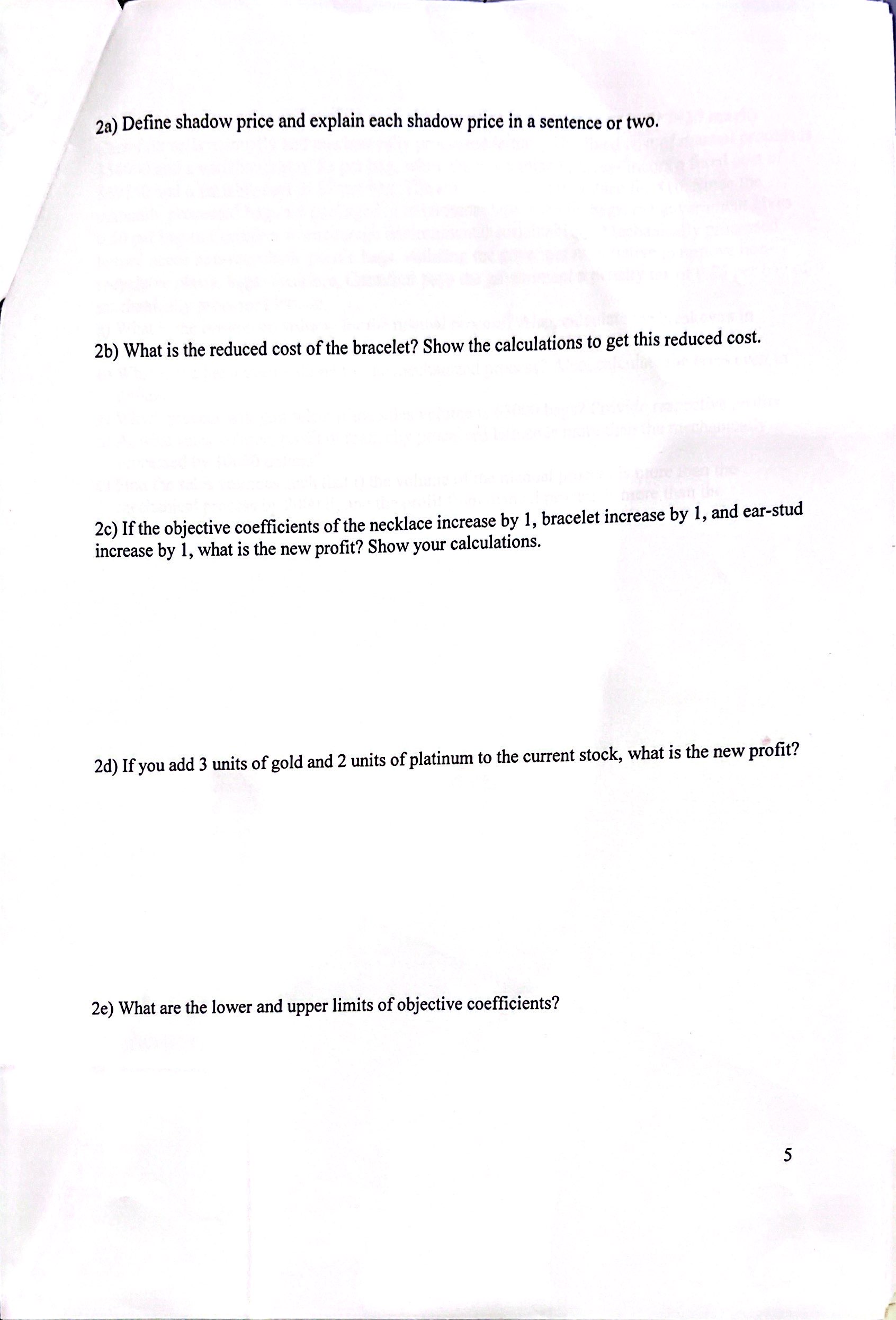 of doors made Min cost (Z) = 40 x1 + 50 x2