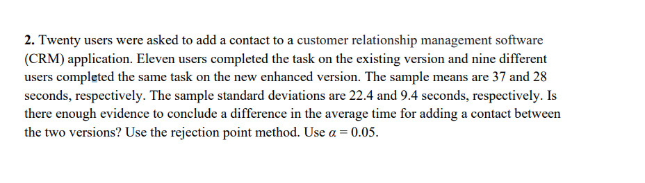 You don't need to answer the first question 2, just refer to