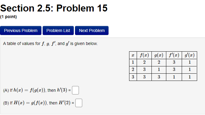 Problem Let y = (5 + cos x)". Then, dySection 2.5: Problem