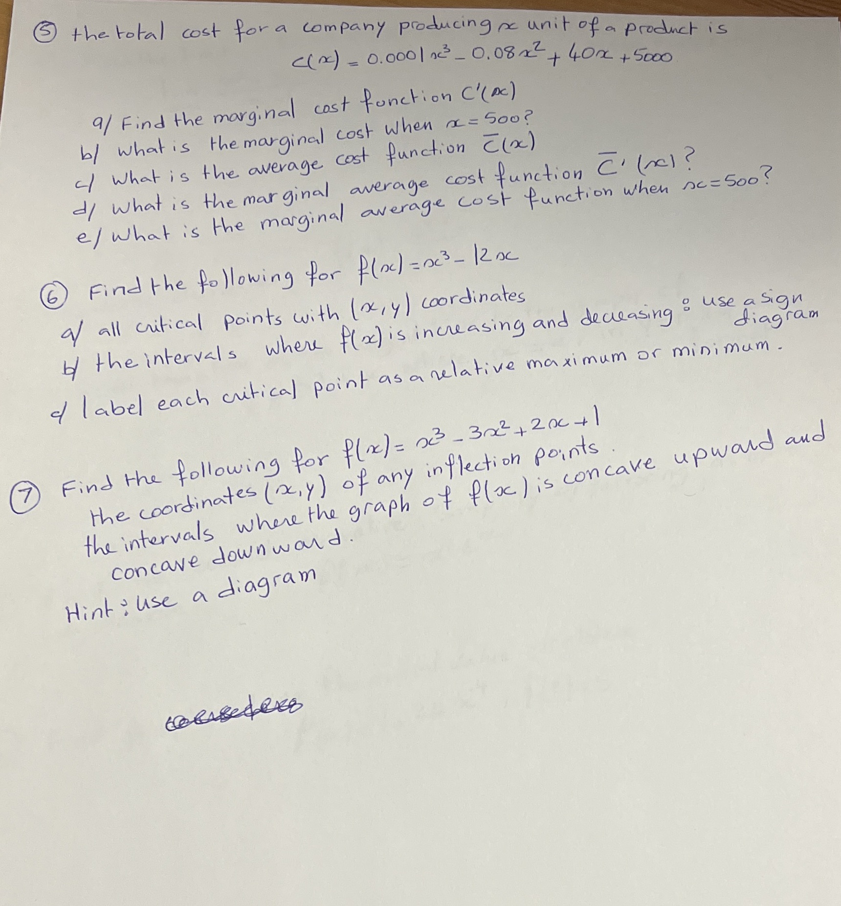 Please answer with steps the total cost for a company producingAc unit
