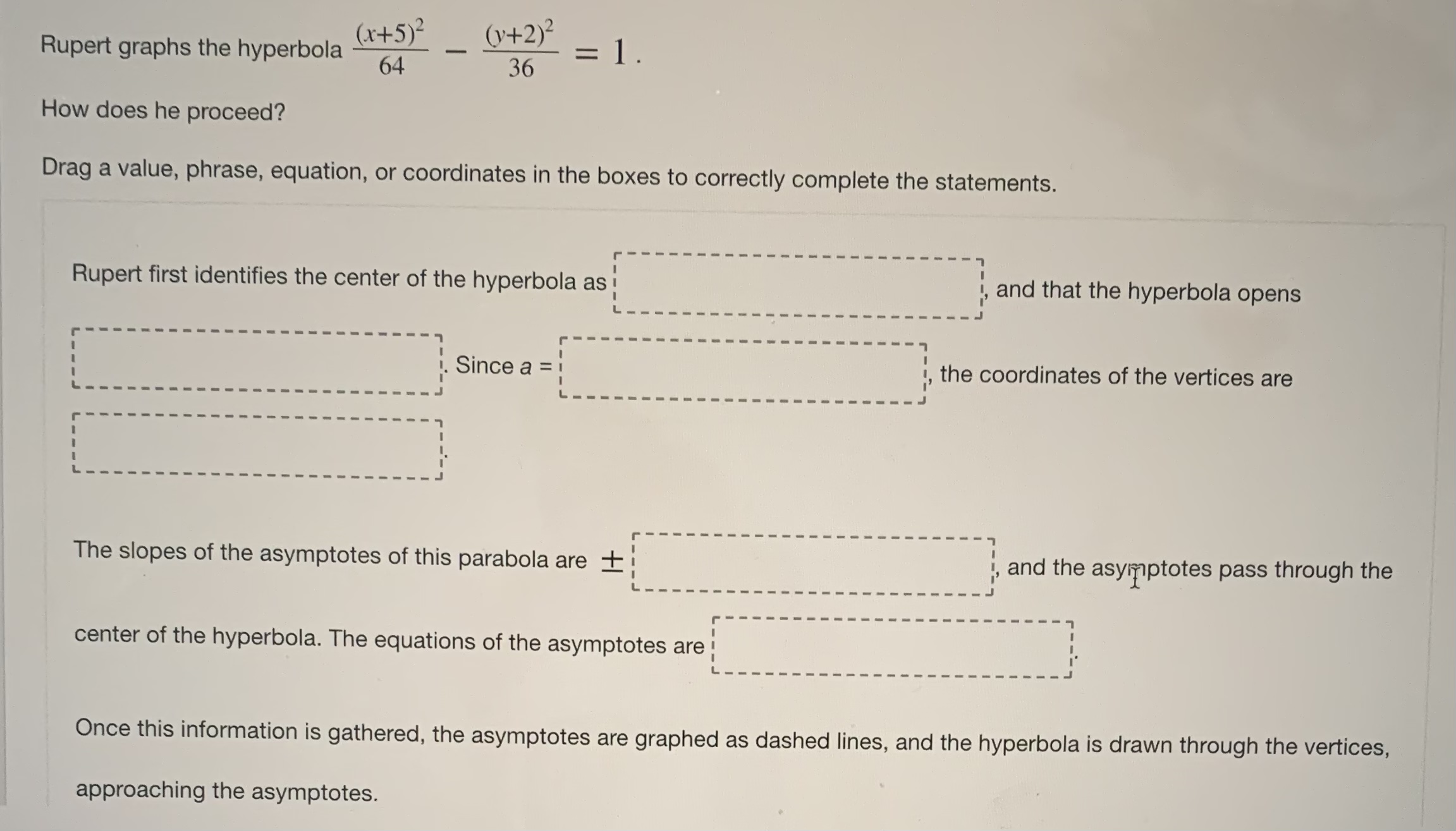  (1 + 2) 2 Rupert graphs the hyperbola ( 1 +