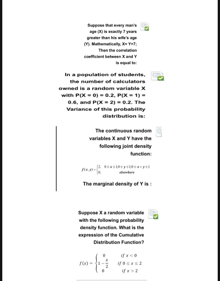 With steps please Suppose that every man's age (X) is exactly 7