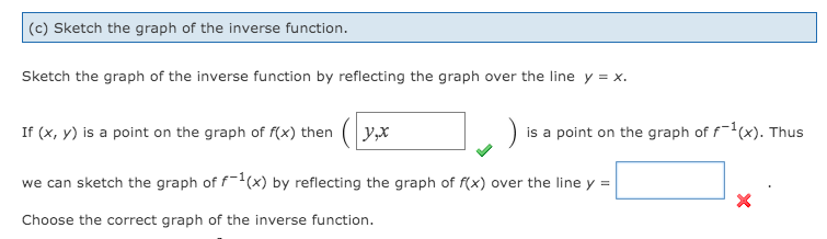 the function on the given domain. (Enter the domain using interval notation.)